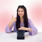 Induction Folding Desktop Phone Stand Multifunctional Wireless Speaker Ambient Light - Image 10