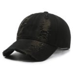 Street Hole Vintage Baseball Cap Men Do The Old Cowboy Washed - Image 7