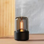 Atmosphere Light Humidifier Candlelight Aroma Diffuser Portable 120ml Electric USB Air Humidifier - Image 6