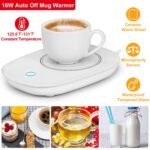 1Pc Coffee Mug Warmer Cup Warmer Auto Shut Off Coffee Tea Milk Electric Heater Pad Office Home Desk Electric Beverage Warmer Mat
