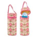 5PCS Baby Nappy Diaper Bags Set Mummy Diaper Shoulder Bags W Nappy Changing Pad Insulated Pockets Travel Tote Bags - Image 2