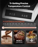 Portable Commercial Induction Cooktop 3500W Countertop Burner 11 Temp Levels - Image 4