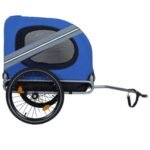 Large Folding Bike Trailer For Dogs  120LB Capacity All-Terrain Pet Carrier, Durable Steel Frame For Cycling, Jogging, Camping  Outdoor Adventures - Image 9