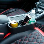 1Pc Car Seam Cup Holder Seat Gap Wedge Drink Storage Organizer Console Side Pocket Mount Stand For Pen Phone Bottle Sunglasses - Image 2