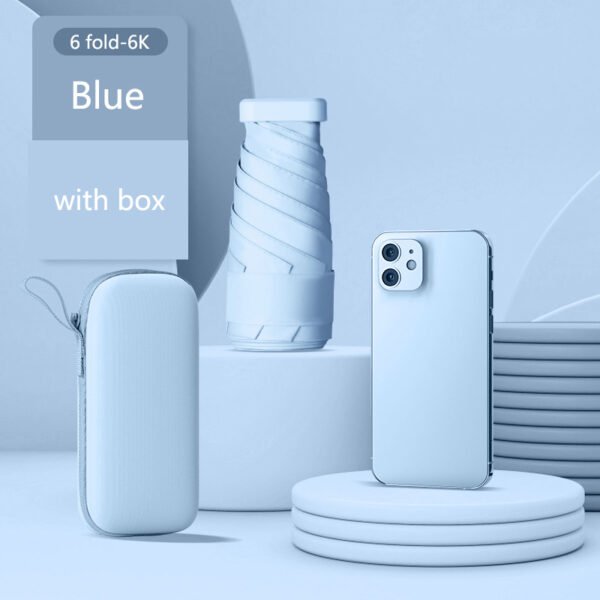 Blue with box
