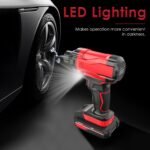1Pc 150PSI Cordless Car Tire Inflator Rechargeable  2V Portable Electric Air Compressor With LED Light For Car Bike Motorcycle Ball - Image 7