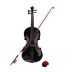 Black Acoustic Violin - Image 5