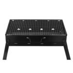 1Pc Portable BBQ Grill Foldable Charcoal Grill Lightweight Smoker Grill For Camping Picnics Garden Grilling - Image 8