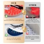 LED Face Mask Facial Care Tool, Red Light Therapy Mask For Face For Home Travel - Image 5