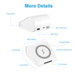 1Pc 10400mAh Qi Wireless Charging Power Bank  For IOS Phone XS MAX XR Galaxy S10 S9 Note 9 - Image 9