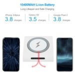 1Pc 10400mAh Qi Wireless Charging Power Bank  For IOS Phone XS MAX XR Galaxy S10 S9 Note 9 - Image 4