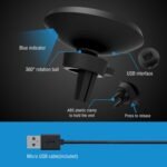 1Pc Magnetic  Qi Wireless Car Charger Car Phone Charger For IOS Phone XS MAX XR Galaxy S10 S9 Tablet GPS Device - Image 10