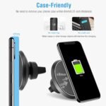 1Pc Magnetic  Qi Wireless Car Charger Car Phone Charger For IOS Phone XS MAX XR Galaxy S10 S9 Tablet GPS Device - Image 2