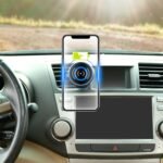 1Pc Magnetic  Qi Wireless Car Charger Car Phone Charger For IOS Phone XS MAX XR Galaxy S10 S9 Tablet GPS Device - Image 4