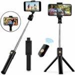 Selfie Stick Tripod Remote Desktop Stand Cell Phone Holder For    US - Image 3