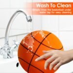 Silent Basketball Foam Bouncing Silent Basketball Uncoated High Density Foam Ball Indoor Low Noise Training Ball - Image 7