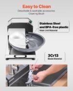 Food Processor Vegetable Chopper 3000RPM Food-Grade Stainless Steel Blender - Image 5