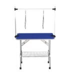 36 Inch Folding Dog Pet Grooming Table Heavy Duty Stainless Steel Pet Dog Cat Grooming Table - Image 2
