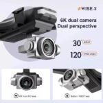 2026 V14 Professional Drone 6K HD Dual Camera Wifi FPV Portable RC Quadcopter 2 BATTERY,Drones Suitable For Adults&beginners.Logistics Is Randomly Sent By UPS&UNI&USPS&GOFO - Image 3