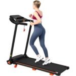 NEW Treadmills For Home, 2.5HP Quiet Folding Treadmill With Heart Rate Sensor, 300lbs Weight Capacity, 7.5MPH, Incline Treadmill With USB Charge Station Bluetooth Speaker, 6 Shock-Absorbing - Image 9