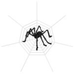 1Pc Halloween Decorations Spider Outdoor 49inch Halloween Spider With 126 Inch Tarantula Mega Spider Web Hairy Poseable Scary Spider Outdoor Yard Creepy Decor Spider Stretch Cobweb - Image 3