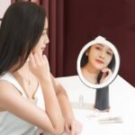 Intelligent Voice Makeup Mirror Table Type Desktop Mirror With Led Lights - Image 6