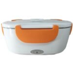 Insulated Lunch Box Large Capacity Heated Electric Lunch Box Stainless Steel Car Bento Box - Image 6