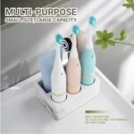 Toothpaste Holder Bathroom Counter Organizer For Electric Toothbrushes For Home Hotel - Image 2