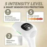 Professional Laser Epilator IPL Hair Removal Body Bikini Leg Depilatory Devic 900,000 Flashes 5 Levels Epilator Painless Electric Epilator Machine - Image 4