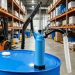 Lever-Action Barrel Pump, 9.5 Oz Stroke Hand Operated Drum Pump For 5-55 Gallon Drums - Image 3