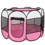 Portable Foldable Pet Fence Sports Pen Dog House