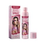 Eelhoe Stage Makeup Glitter Spray Facial Clavicle Brightening Glitter Natural Stereoscopic Long-Lasting Highlighter Spray - Image 5
