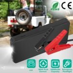 12V Car Jumper Starter 400A Peak 20000mAh Battery Charger Power Bank Portable Power Booster Battery With 3 Flashlight Modes