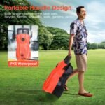 1Pc Electric High Pressure Washer 1740PSI  Powerful Car Washer Pressure Cleaner With Adjustable Spray Nozzle Soap Dispenser IPX5 Waterproof For Patio Garden Driveway - Image 6