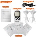 1Pc Electric Muscle Stimulator Dual Channels With 8 Electrode Pads Pulse Massager Pain Relief Therapy Tens Device - Image 10