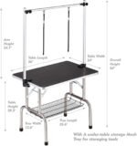 Portable Professional Dog Pet Grooming Table Adjustable Heavy Duty - Image 4