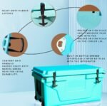 Hot Selling Blue Color 65QT Outdoor Cooler Fish Ice Chest Box Popular Camping Cooler Box - Image 9
