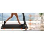 NEW Treadmills For Home, 2.5HP Quiet Folding Treadmill With Heart Rate Sensor, 300lbs Weight Capacity, 7.5MPH, Incline Treadmill With USB Charge Station Bluetooth Speaker, 6 Shock-Absorbing - Image 2