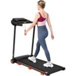 NEW Treadmills For Home, 2.5HP Quiet Folding Treadmill With Heart Rate Sensor, 300lbs Weight Capacity, 7.5MPH, Incline Treadmill With USB Charge Station Bluetooth Speaker, 6 Shock-Absorbing - Image 8