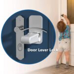 Door Lever Lock Child Pets Safety Lock Door Handle Fixed Anti-theft For Door Children Safety Care Door Stops - Image 5