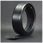 Men Belt Leather Belt For Men With Anti-Scratch Buckle Control Design For Formal Work Or Casual - Image 4