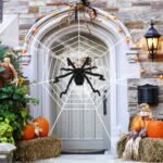1Pc Halloween Decorations Spider Outdoor 49inch Halloween Spider With 126 Inch Tarantula Mega Spider Web Hairy Poseable Scary Spider Outdoor Yard Creepy Decor Spider Stretch Cobweb - Image 10