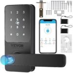 Smart Lock, 5-in-1 Smart Door Knob, Fingerprint Deadbolt With App Control, Bluetooth Smart Lock, Keyless Entry Door Lock With Handle, Biometric Door Lock, Keypad Digital Door Lock For Front Door