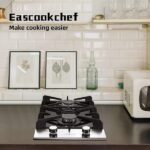 Kitchen Gas Cooktop 2 Dual Burners Tempered Glass Countertop Drop-in Gas Hob - Image 4
