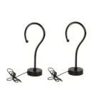 2PC Creative Question Mark Shape Table Lamp, USB Three-color Dimming Desktop Decoration Table Lamp - Image 2