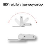 Door Lever Lock Child Pets Safety Lock Door Handle Fixed Anti-theft For Door Children Safety Care Door Stops - Image 6