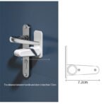 Door Lever Lock Child Pets Safety Lock Door Handle Fixed Anti-theft For Door Children Safety Care Door Stops - Image 9
