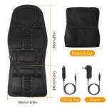 1Pc Back Massager Cushion Electric Massage Car Seat Cushion Chair Pad With Heating Function 8 Vibration Modes 3 Intensity Levels Fedex Shipping - Image 10