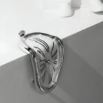 DALI Table Clock Melting Clock Wall Clock Table Decoration Holiday Christmas Gifts - Image 5