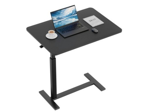 739401a3-6f29-480b-901c-4c304fd5012b.jpg Adjustable Mobile Bed Table, Computer Desk, Mobile Standing Table - Image 1